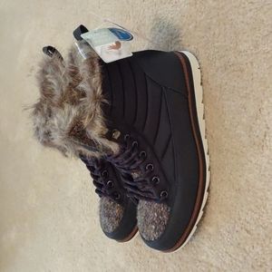 Muk Luks Sigrid Water Resistant Fur Boots